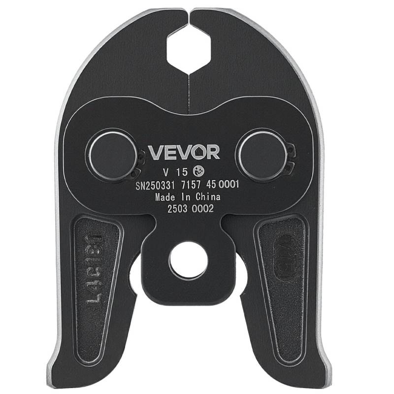 V15 presavimo žandikaulis 15 mm V tipo0