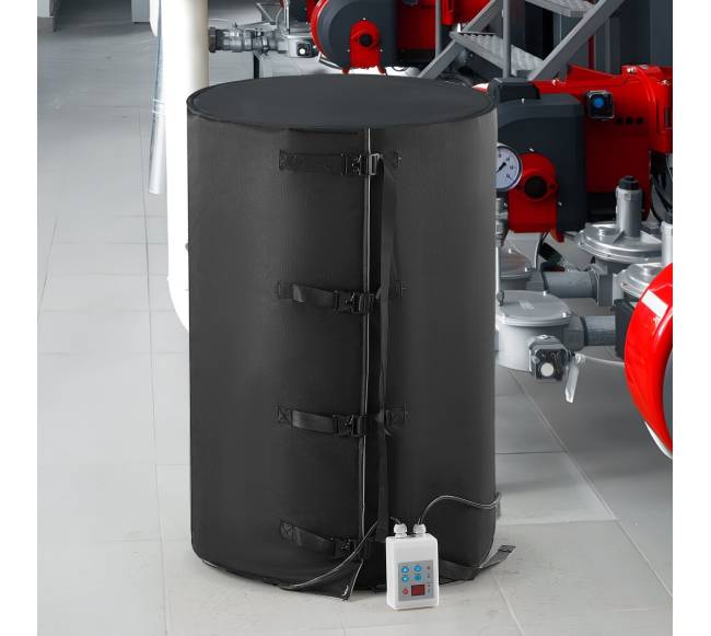 Metalinės statinės šildytuvas su termostatu7