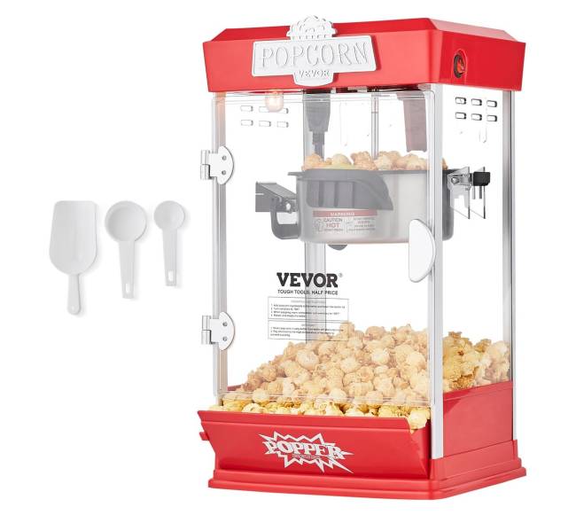 Stalinis spragėsių gaminimo aparatas 480W 113 g raudonas8