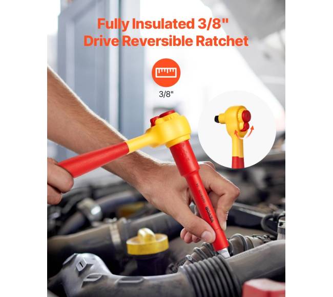 Izoliuotų galvučių rinkinys su T-formos rankena2