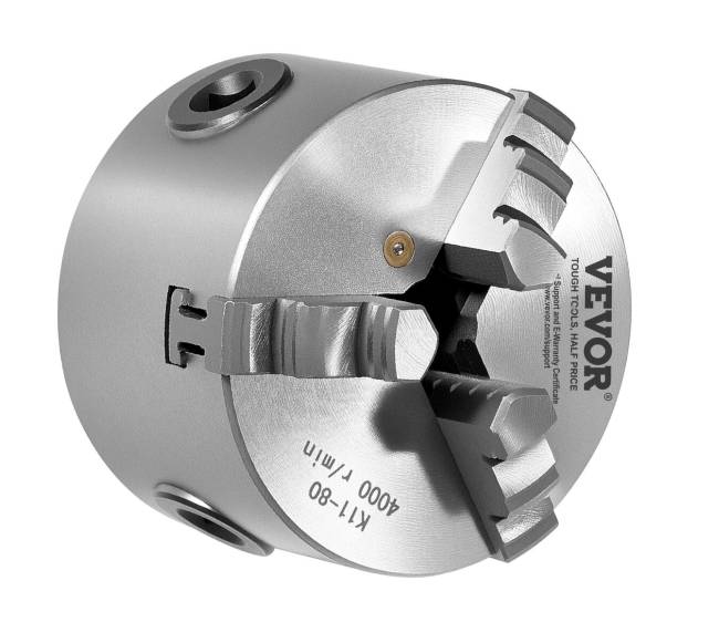 80 mm 3-žandikaulinis savaime centro sekraftas0