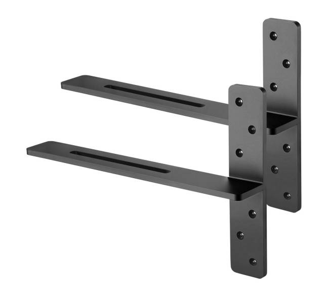 2 vnt. 45,7 cm plaukiojančios lentynų laikikliai0