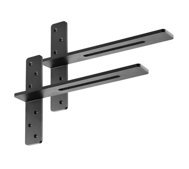 2 vnt. 45,7 cm plaukiojančios lentynų laikikliai9