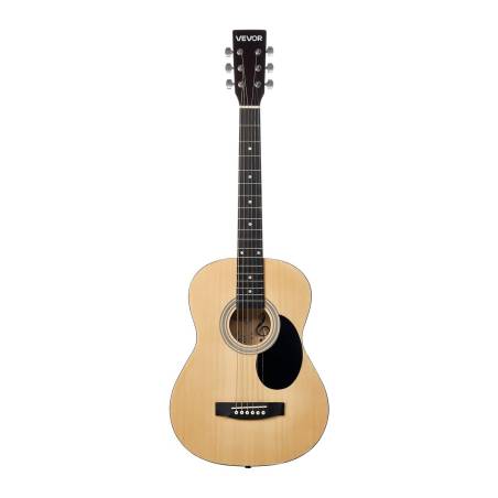 Dreadnought akustinė gitara 99 cm pradedančiųjų rinkinys0