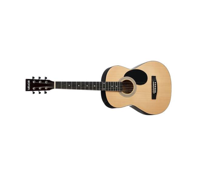 Dreadnought akustinė gitara 99 cm pradedančiųjų rinkinys9