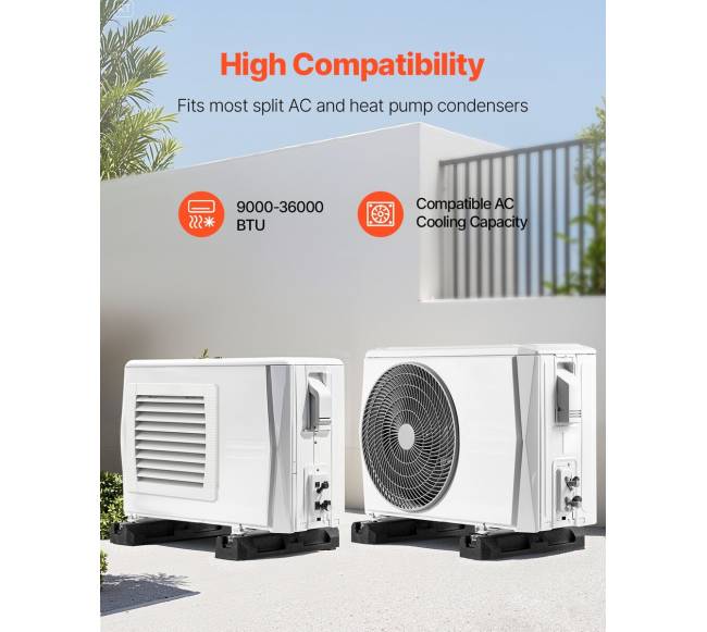 grindų montavimo komplektas 9000-36000 BTU AC4