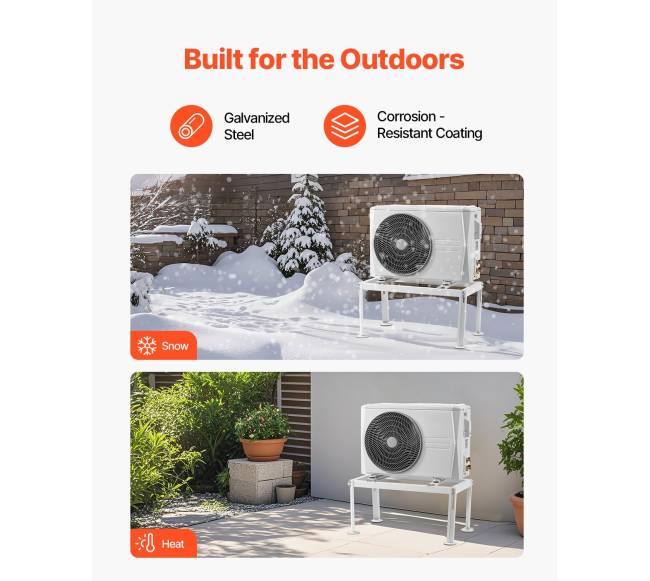 Reguliuojamas mini split stovas 200 kg apkrovai2