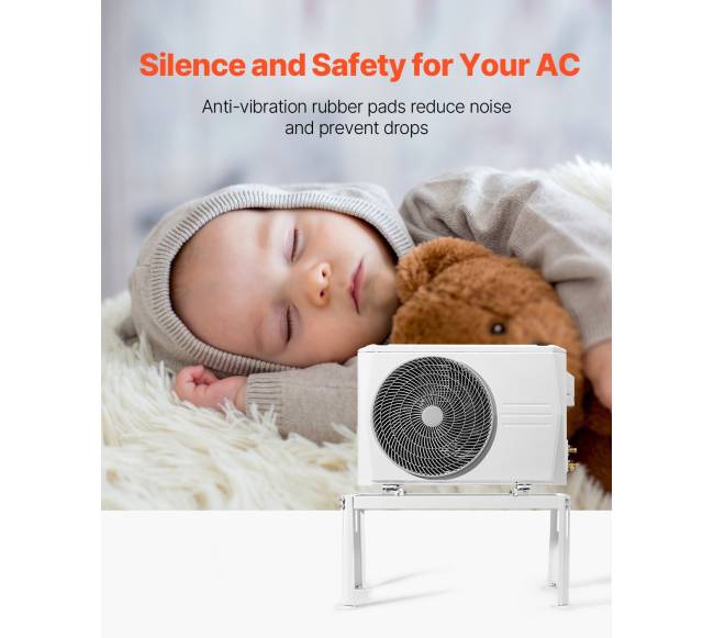 Reguliuojamas mini split stovas 200 kg apkrovai4