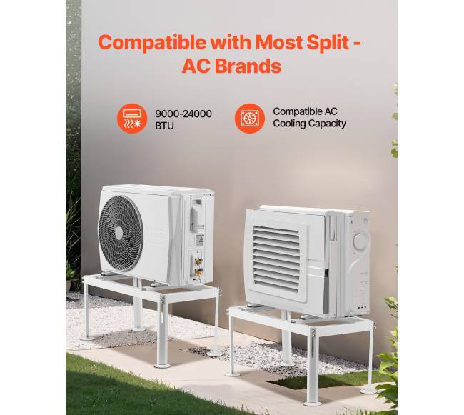 Reguliuojamas mini split stovas 200 kg apkrovai5