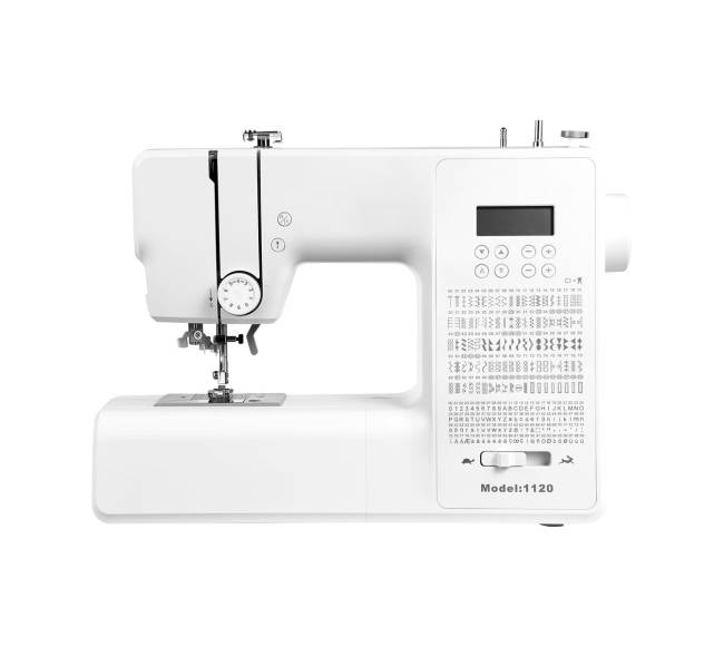 Kompiuterinė siuvimo mašina su 200 siūlių programų0