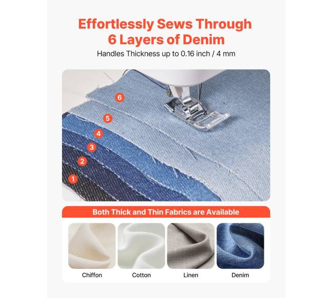 Kompiuterinė siuvimo mašina su 200 siūlių programų3