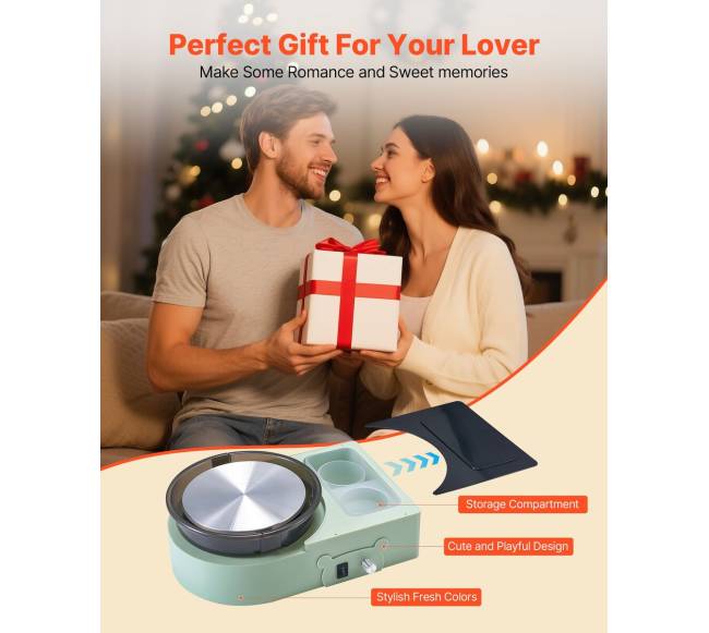 Elektrinis mini keramikos ratas vaikams ir suaugusiems5