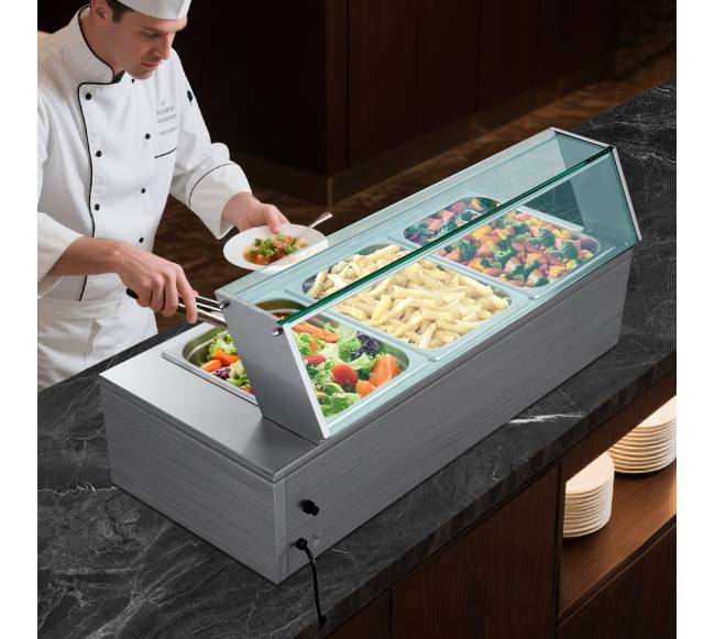 Komerčinis maisto šildytuvas su 3 indais7