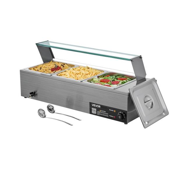 Komerčinis maisto šildytuvas su 3 indais9