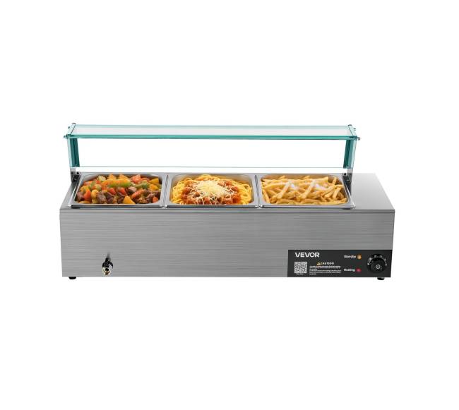 Komerčinis maisto šildytuvas su 3 indais10