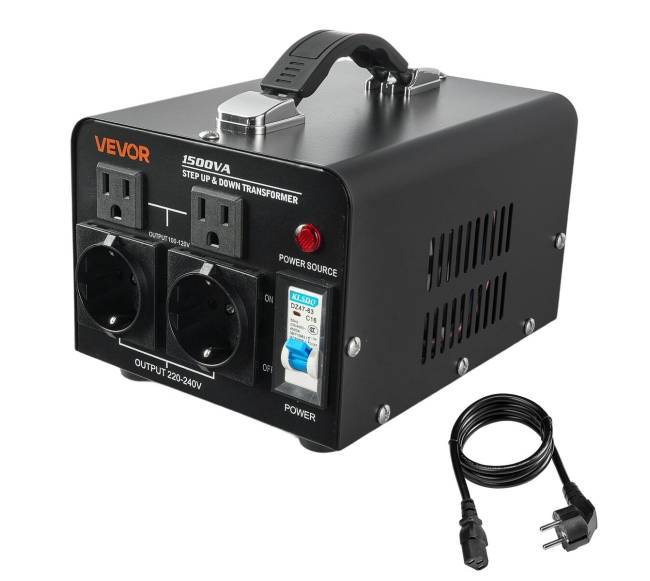 Įtampos keitiklis transformatorius 1500VA8