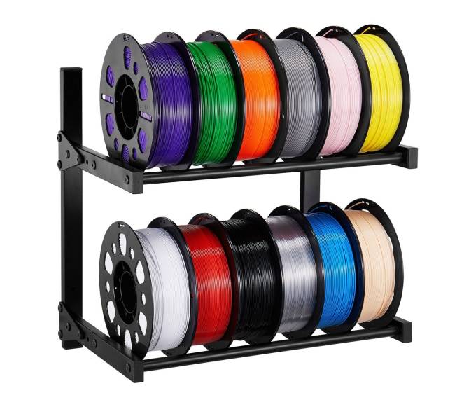 Sieninė 3D spausdintuvo ritinių lentyna8