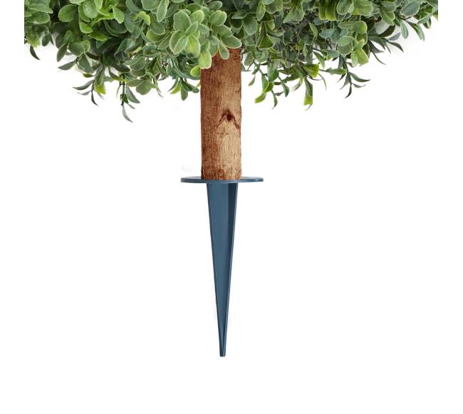 Dirbtiniai Buksmedžio medeliai su įsmeigtu pagrindu, 2 vnt. 55,9 cm9