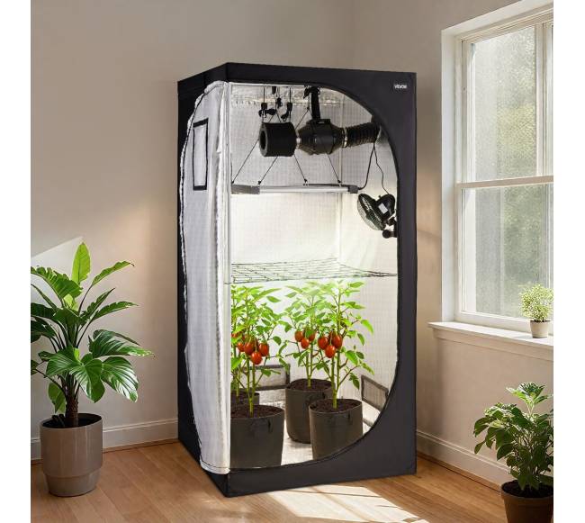 Patalpų auginimo palapinė 100 x 100 x 200 cm7