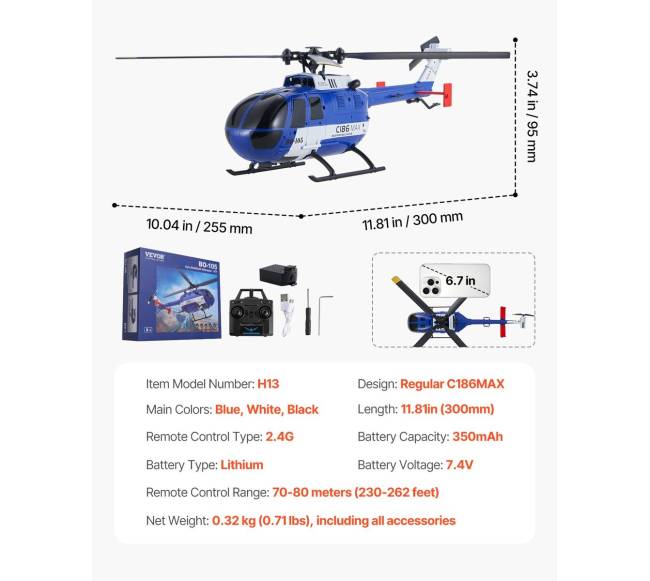 RC sraigtasparnis su nuotolinio valdymo pultu4
