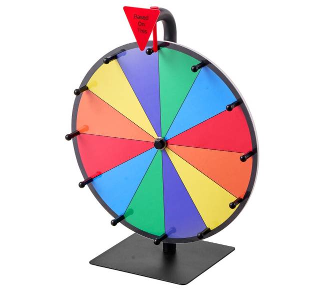 Laimes ratas stalui su 12 tarpu8