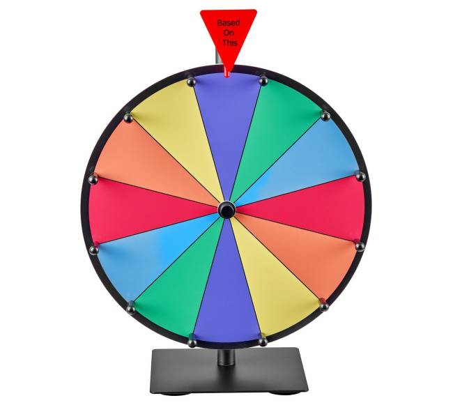 Laimes ratas stalui su 12 tarpu9