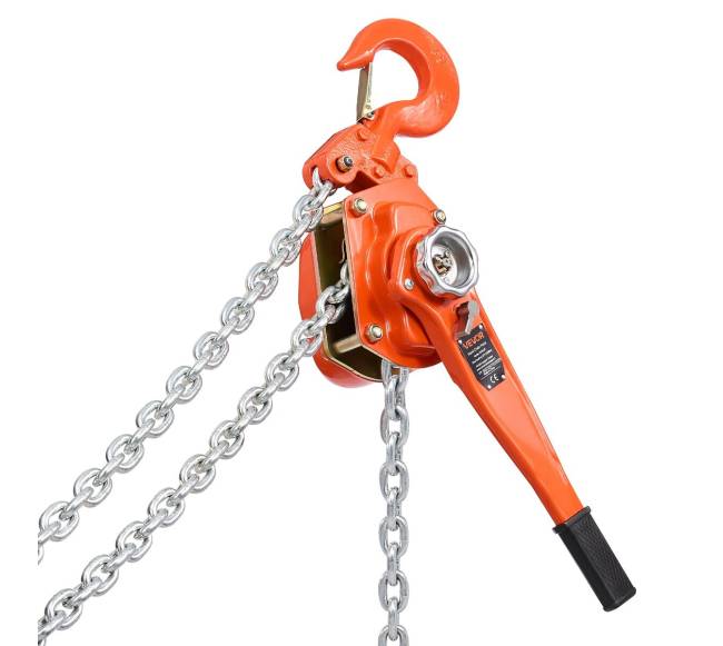 6 tonų svirtinis grandininis keltuvas su 6 m grandine10