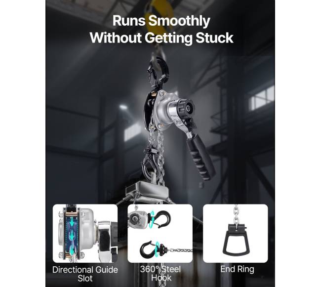 Rankinis svirtinis keltuvas, 500 kg sukimui4