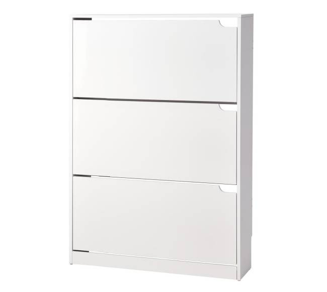 Batų spintelė su 3 atvartais ir apsauga0