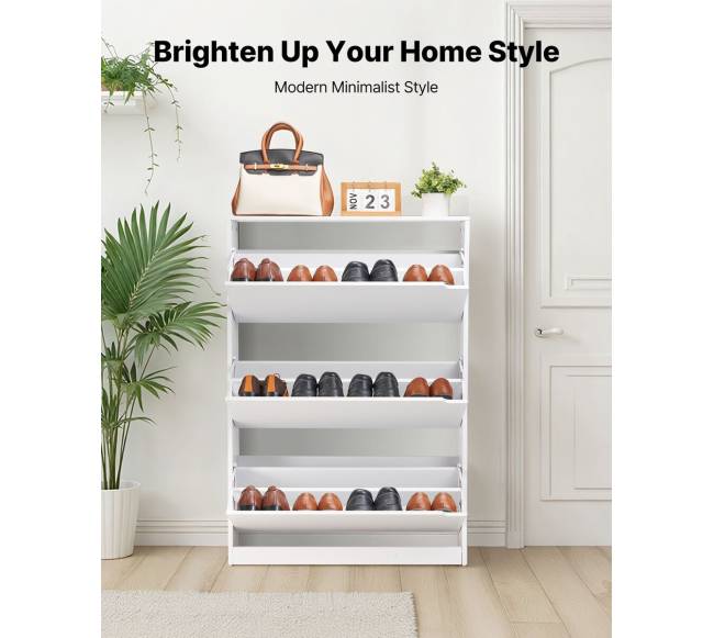 Batų spintelė su 3 atvartais ir apsauga1