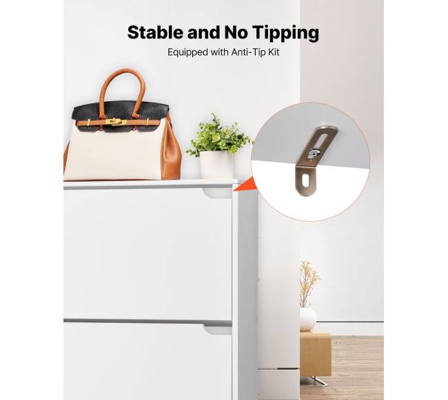 Batų spintelė su 3 atvartais ir apsauga5