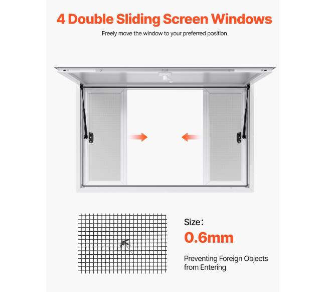 Langas maistovežei 135x84 cm2