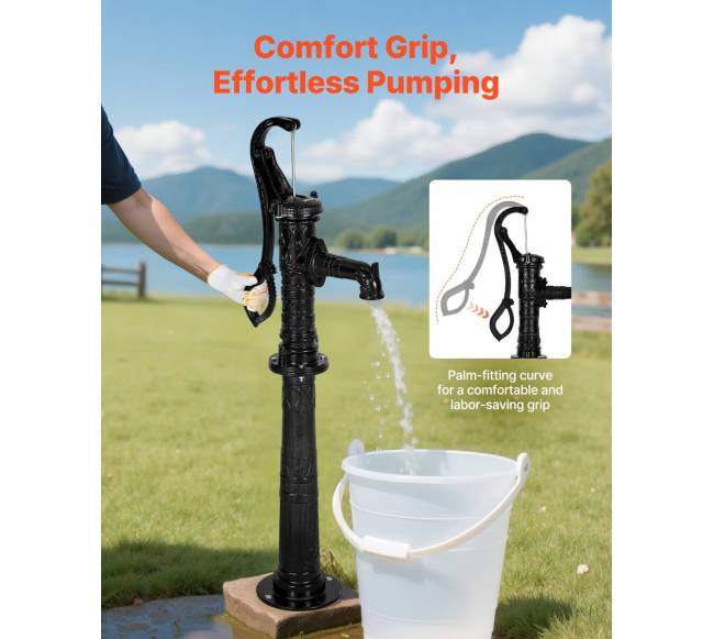 Rankinis vandens siurblys lauko naudojimui3