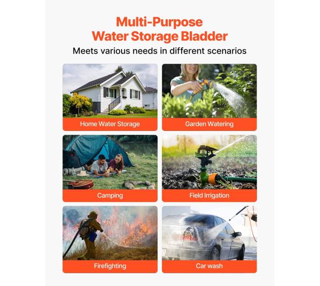 Vandens laikymo talpa 113L, PVC maišas5