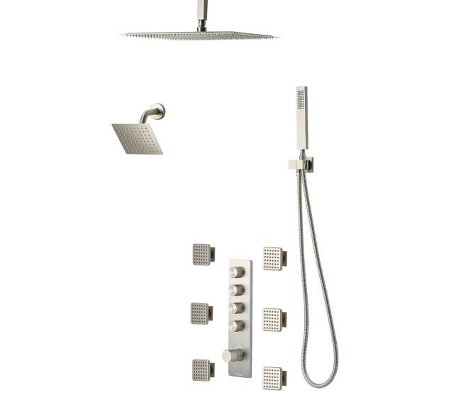 Termostatinis dušo komplektas su kūno purkštukais10