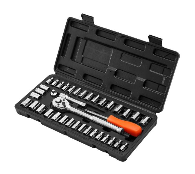 39 dalių galvučių ir terkšlės komplektas8