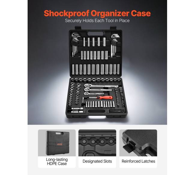 149 dalių galvučių rinkinys remontui4