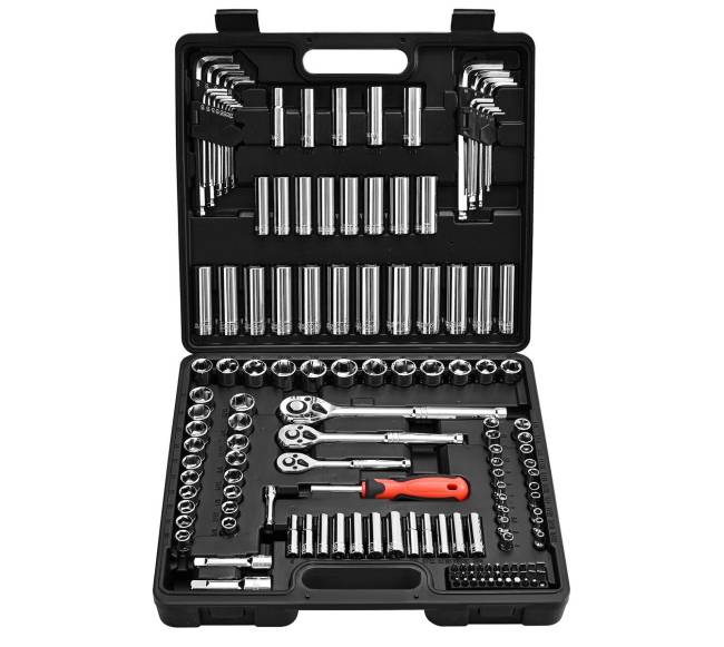 149 dalių galvučių rinkinys remontui10