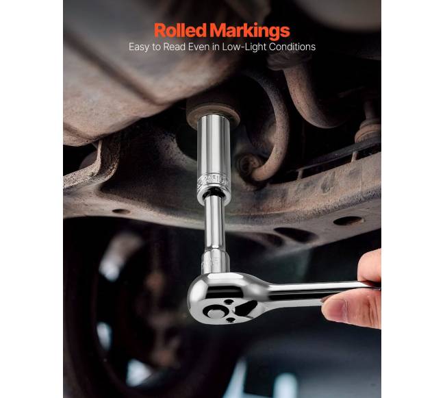 104 dalių galvučių rinkinys, 9.5 mm3