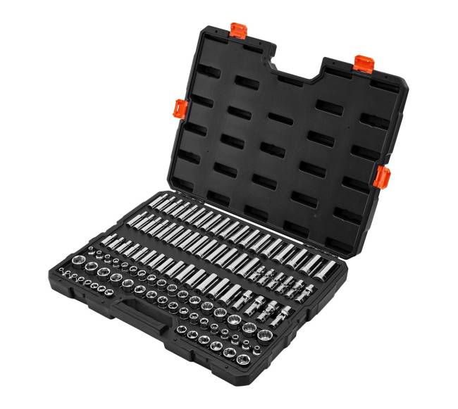 104 dalių galvučių rinkinys, 9.5 mm8