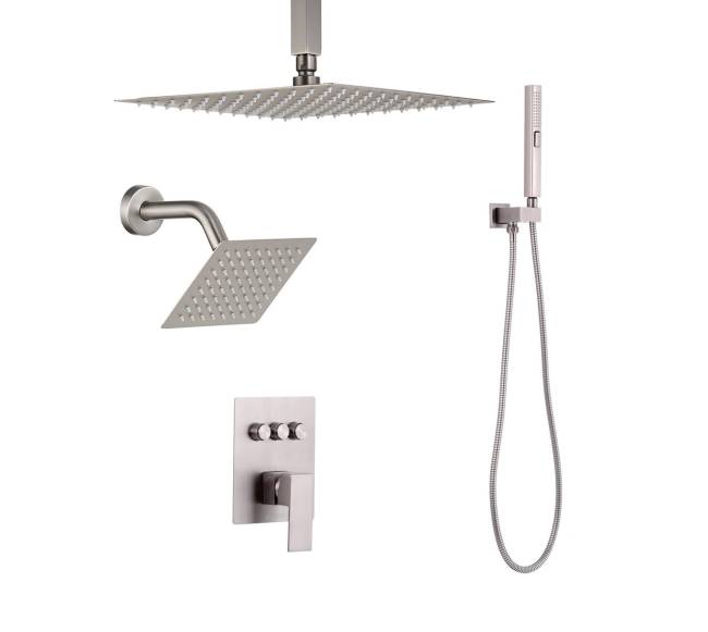 Dušo maišytuvo komplektas su rankiniu purkštuvu8