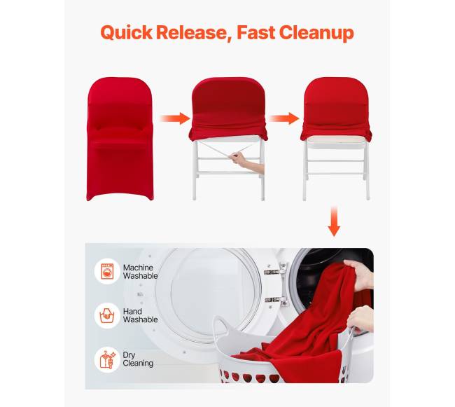 50 raudonos kėdžių užvalkalai, elastiniai4