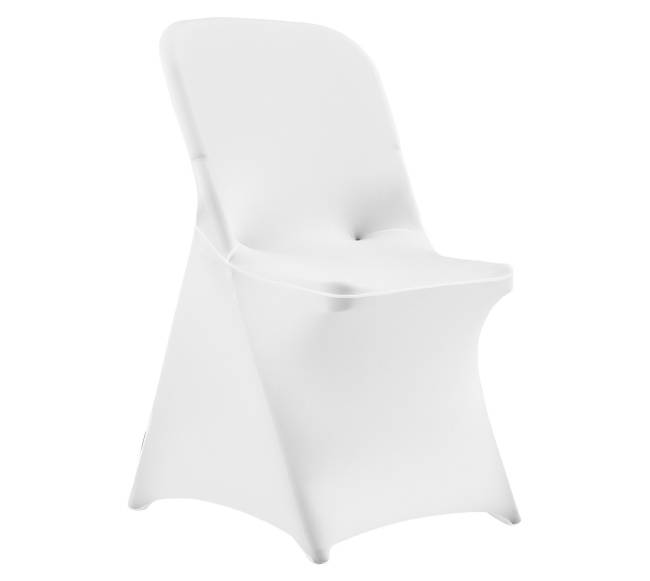 Balti elastiniai kėdžių užvalkalai (30 vnt.)8