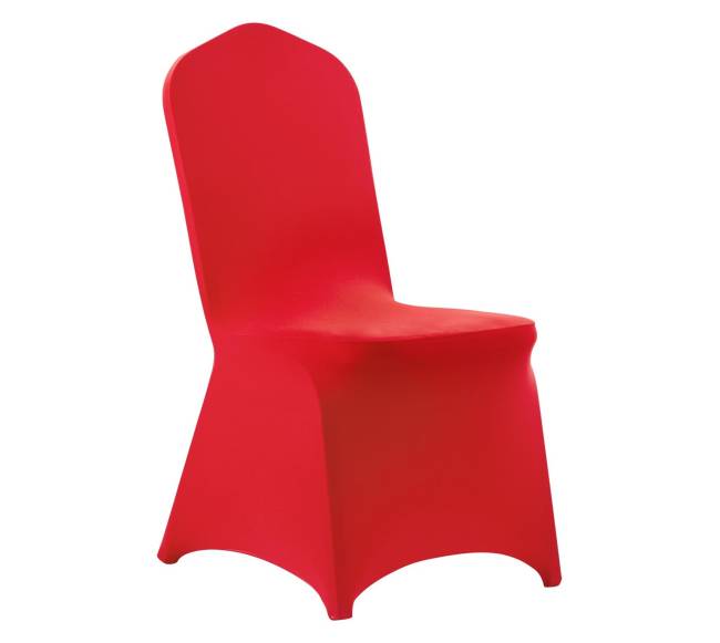 Raudonos elastinės kėdės užvalkalai, 50 vnt.8