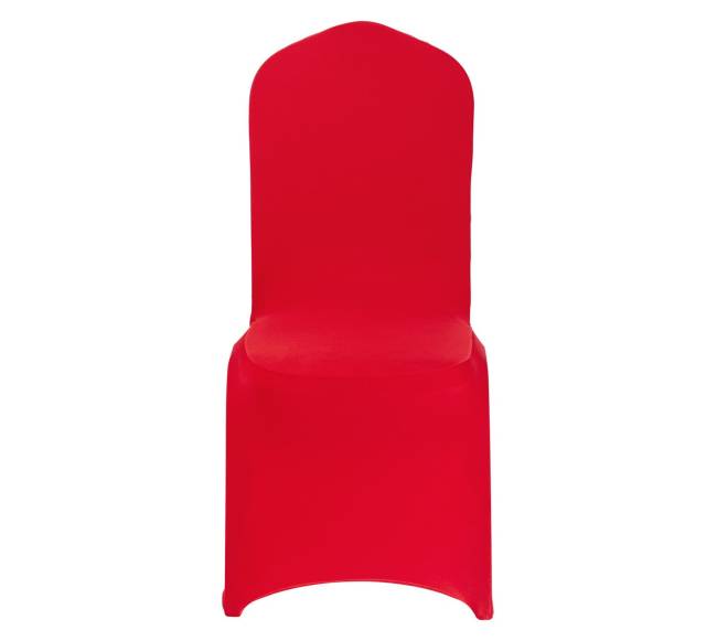 Raudonos elastinės kėdės užvalkalai, 50 vnt.9