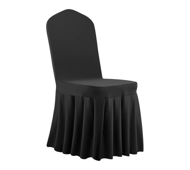 30 juodų kėdžių užvalkalų komplektas8