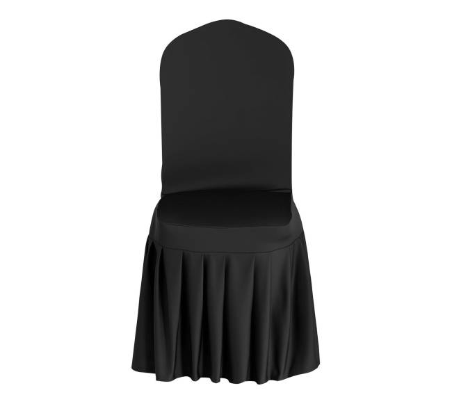 30 juodų kėdžių užvalkalų komplektas9