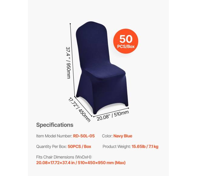 50 vnt. jūrinės mėlynos kėdės užvalkalai6