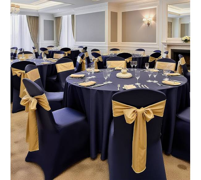 50 vnt. jūrinės mėlynos kėdės užvalkalai7