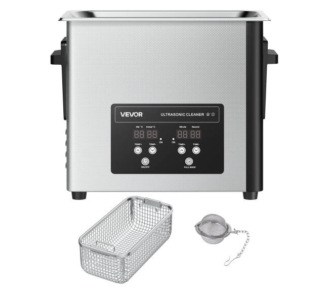 6L ultragarso valytuvas su krepšiu ir ekranu8